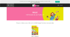 Desktop Screenshot of bulle.editions-bordas.fr
