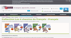 Desktop Screenshot of 4chemins.editions-bordas.fr