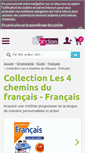 Mobile Screenshot of 4chemins.editions-bordas.fr