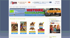 Desktop Screenshot of hgcollege.editions-bordas.fr