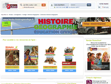 Tablet Screenshot of hgcollege.editions-bordas.fr