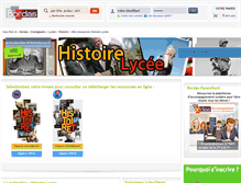 Tablet Screenshot of histoirelycee.editions-bordas.fr